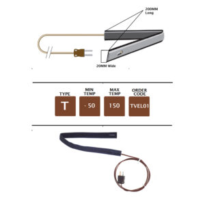 TME_TVEL01_Velcro_Band_Surface_Temperature_Probe