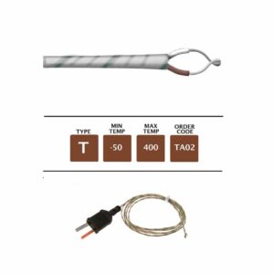 TME_TA02_Fibre_Glass_Fine_Wire_Temperature_Probe