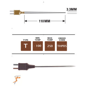 THP05 Plug Mounted Needle Probe